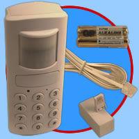 Motion Detection Wireless Burglar Alarm With Autodial